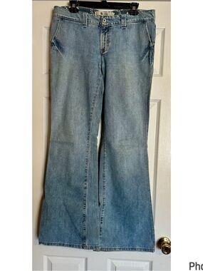 GAP Light Blue Wide-Leg original Flare Jeans